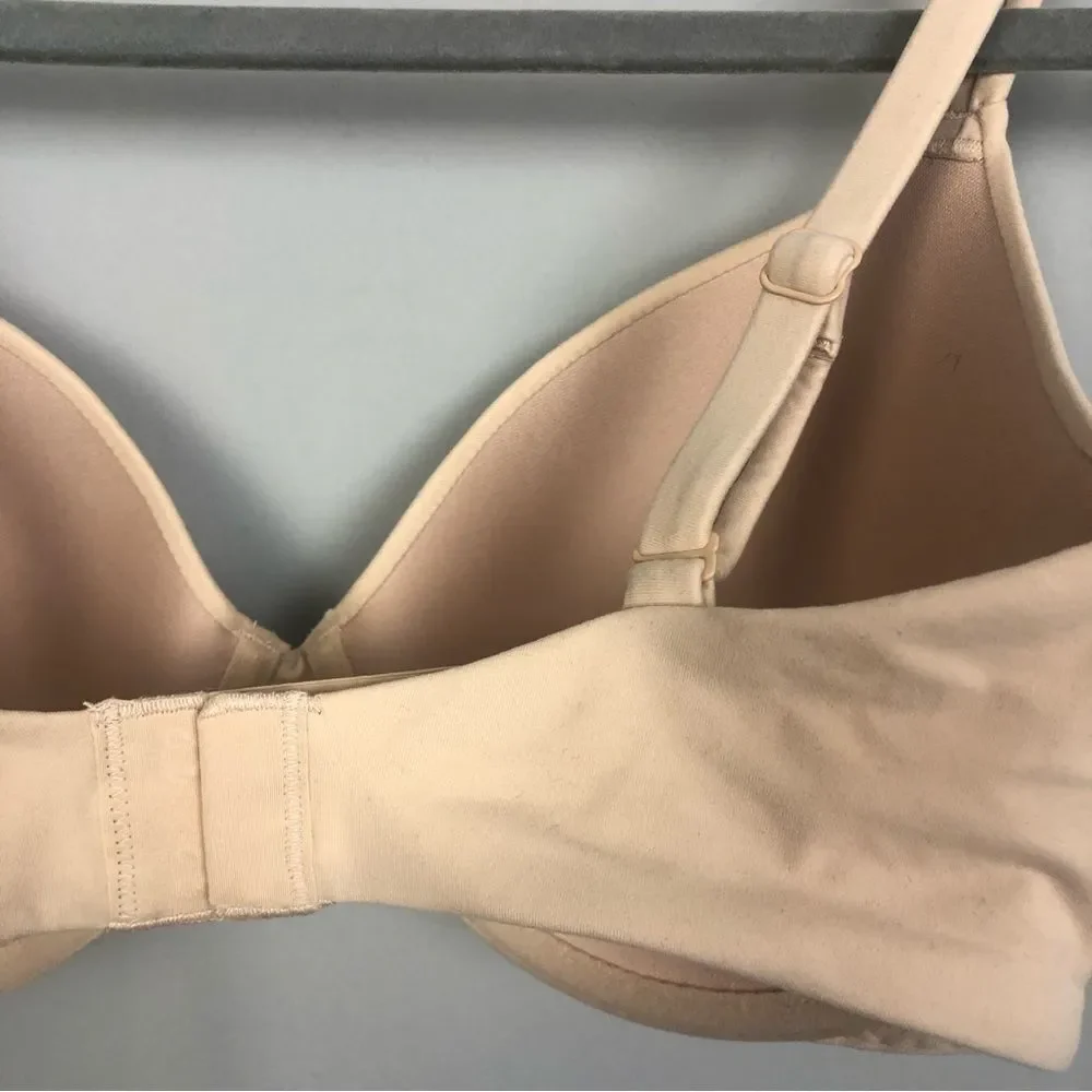 SKIMS | NEW Fits Everybody T-Shirt Bra in Sand Women’s Size 32DDD - Picture 8 of 9